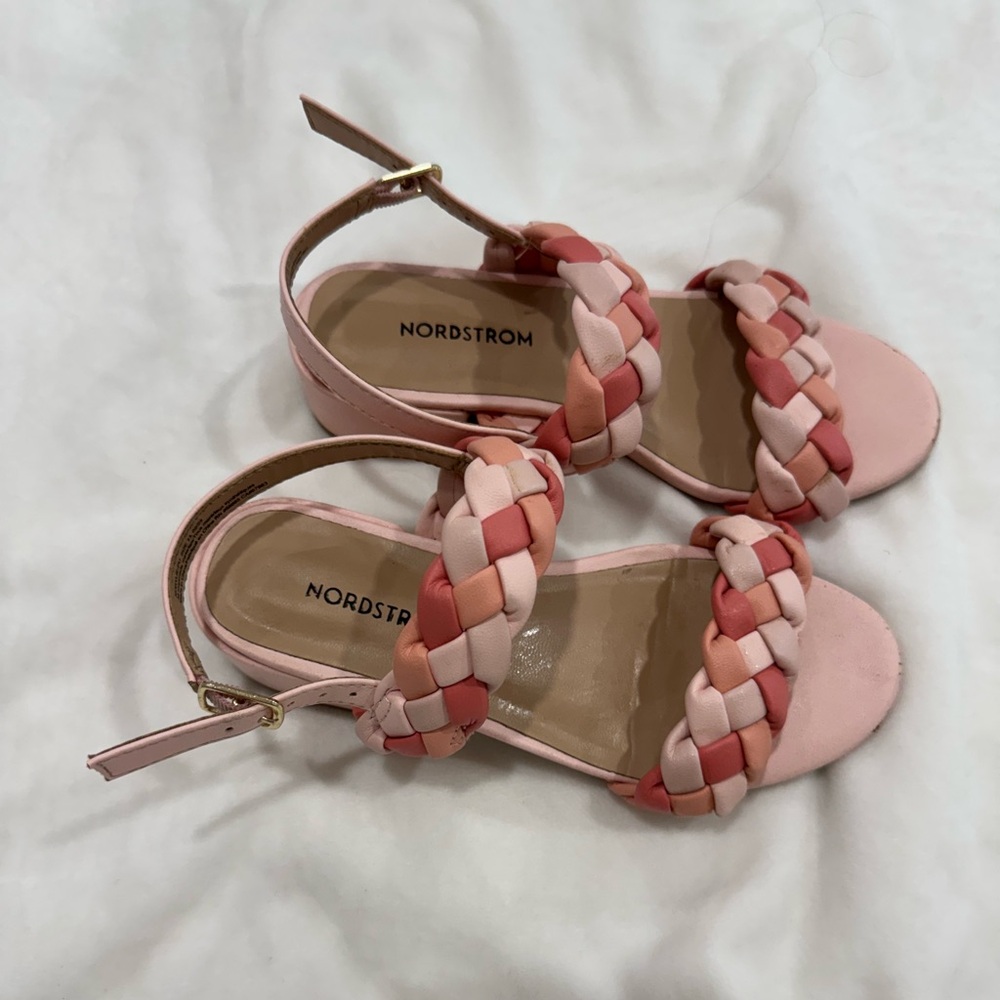 Nordstrom Kid’s Rylie Braided Slingback sandal size 13M